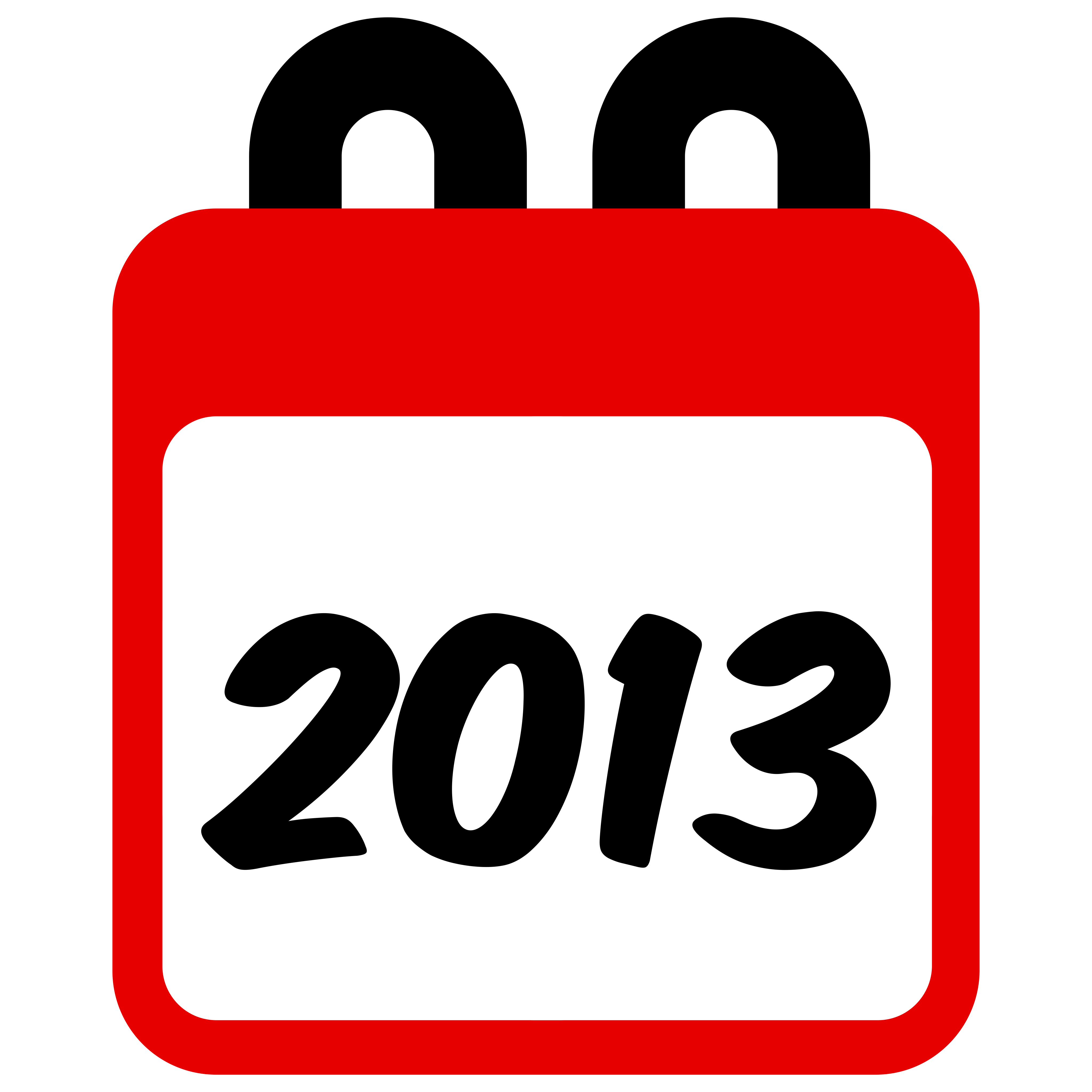 2013 Calendar Graphic